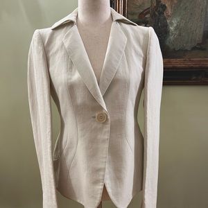 ARMANI COLLEZIONI LINEN JAKET